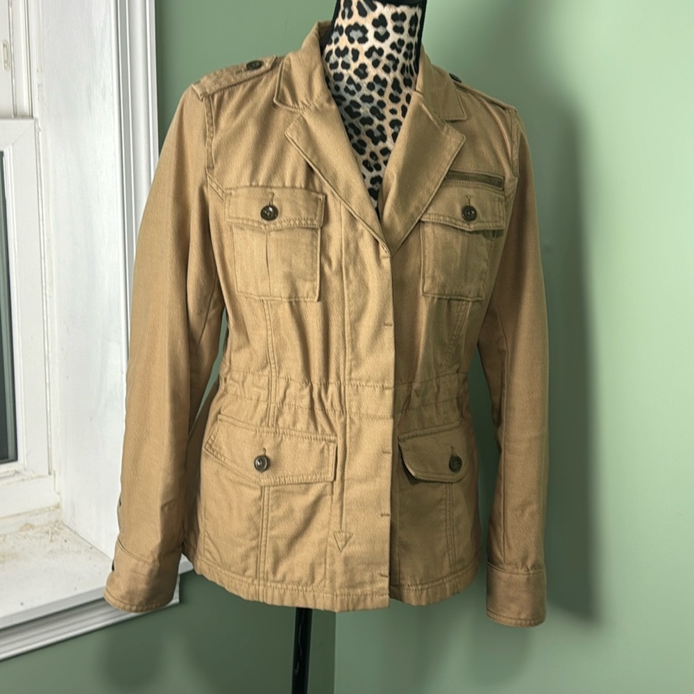 Eddie Bauer camel jacket medium
